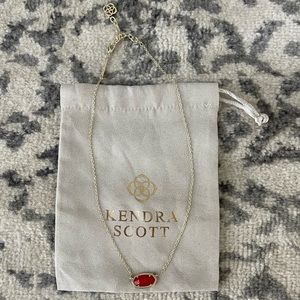 Kendra Scott Necklace, Red.